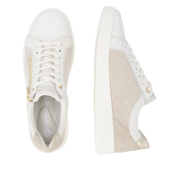 Remonte D2E00 - Snow/White Gold Trainers