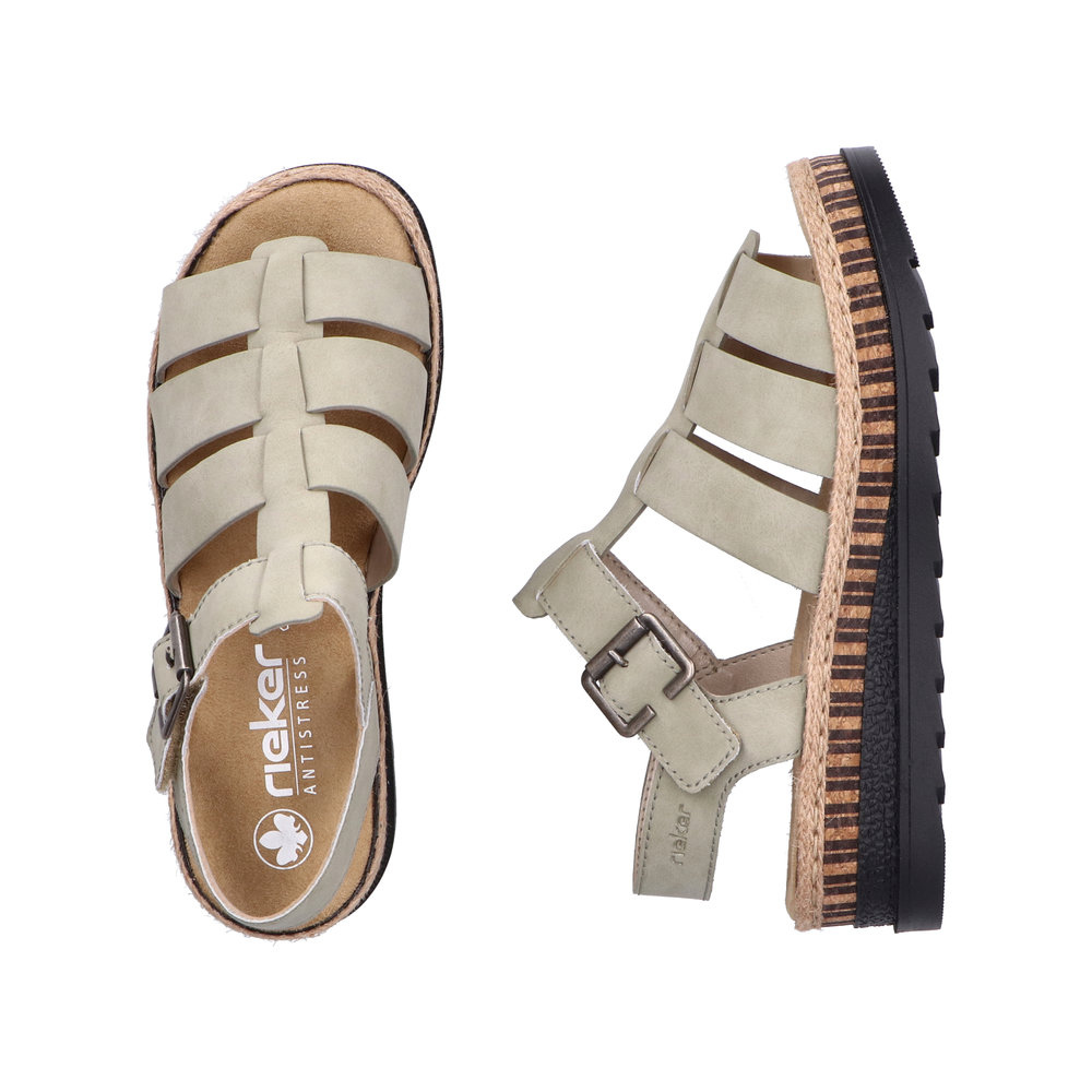 Rieker V7904 -  Salbei Sandals