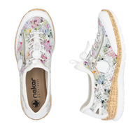Rieker N42V1 -  White/Multi Sandals