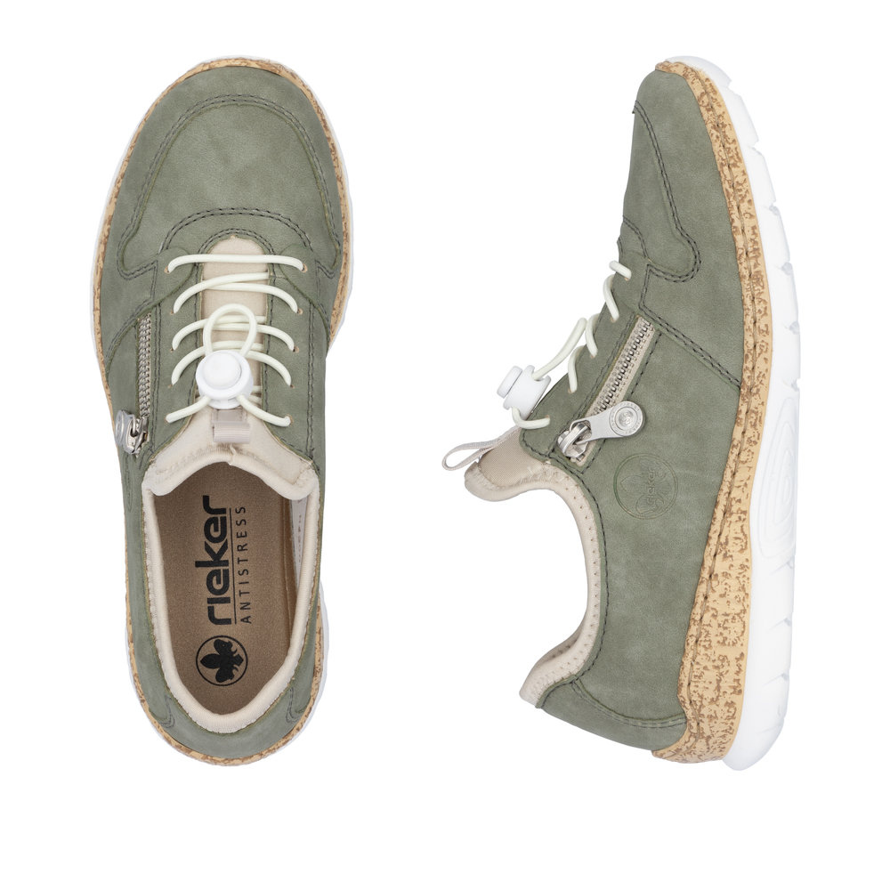 Rieker N42G0 -  Schilf/Pericreme Casual