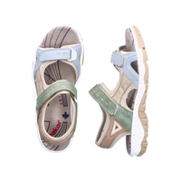 Rieker 68866 -  Carnation/Mauve/Aqua Sandals
