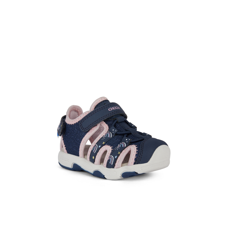 Geox B Sandal Multy Girl B450DB - CF48T - Navy/Lt Pink Sandals