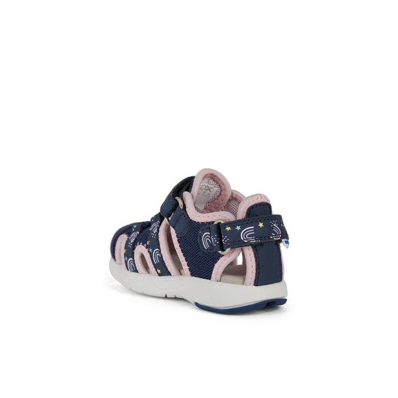 Geox B Sandal Multy Girl B450DB - CF48T - Navy/Lt Pink Sandals