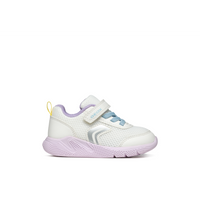 Geox B Sprintye Girl B454TD - C0653 - White/Multicolor Trainers