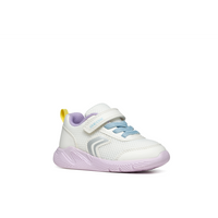 Geox B Sprintye Girl B454TD - C0653 - White/Multicolor Trainers