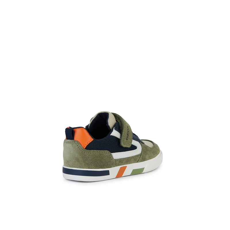 Geox B Kilwi Boy B45A7B - CF3F4 - Sage/Navy Trainers