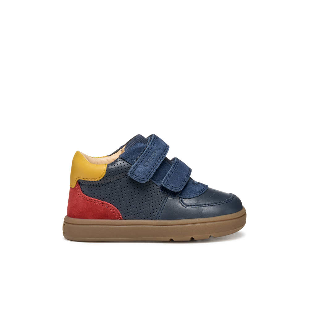 Geox B Biglia B. A B554DA - C0735 Navy/Red Shoes