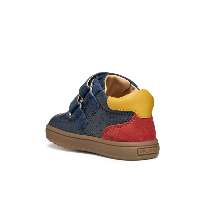 Geox B Biglia B. A B554DA - C0735 Navy/Red Shoes