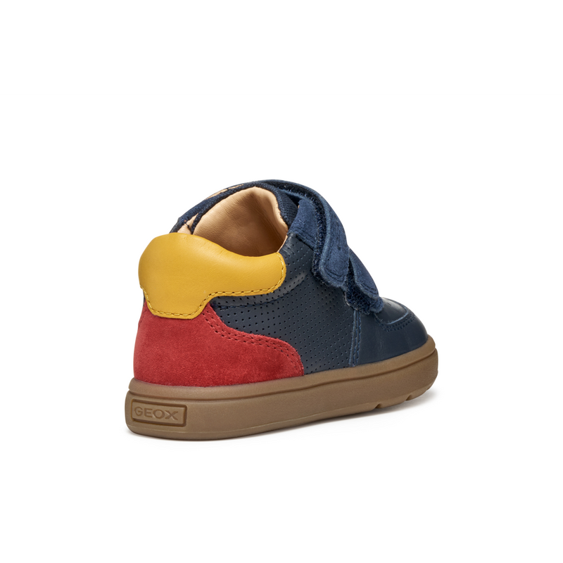 Geox B Biglia B. A B554DA - C0735 Navy/Red Shoes