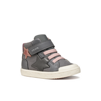 Geox B Gisli Girl A B561MA - C0502 Grey/Pink Boots