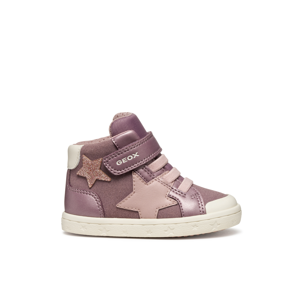 Geox B Gisli Girl A B561MA - C8006 Dark Pink Boots