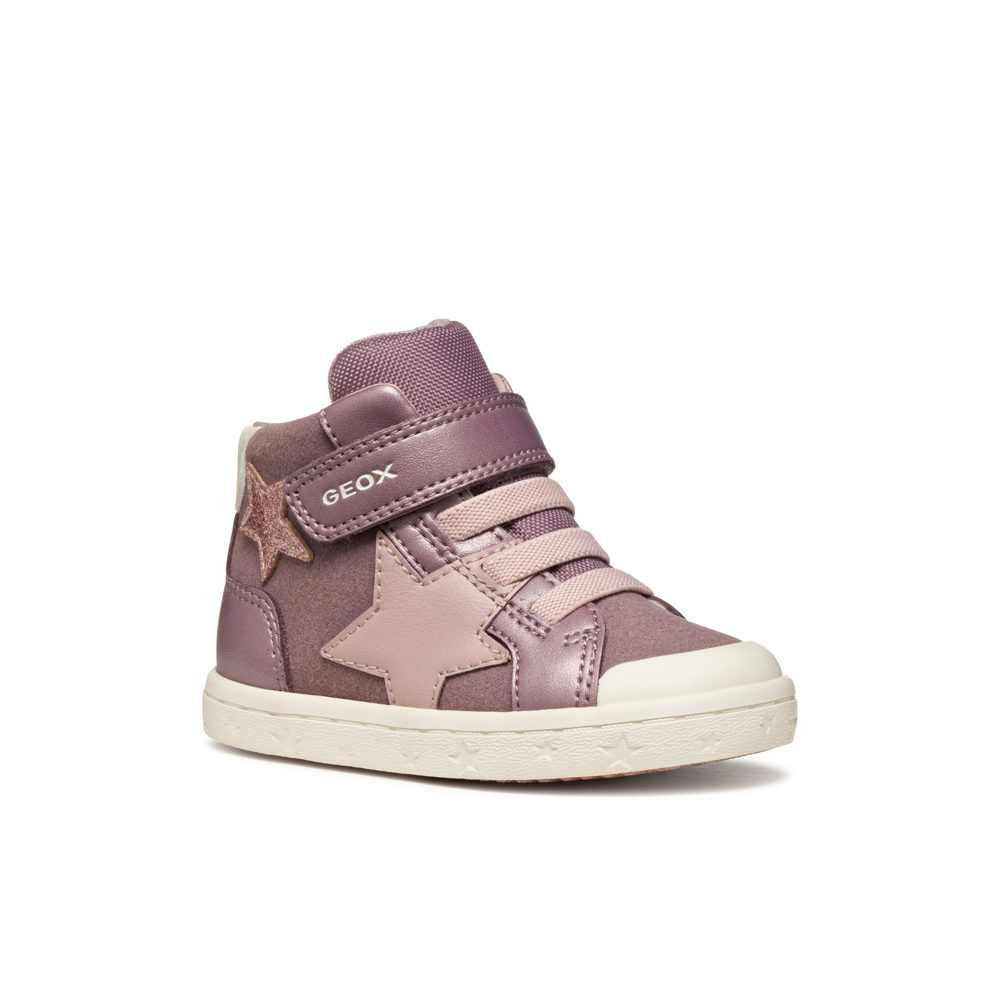 Geox B Gisli Girl A B561MA - C8006 Dark Pink Boots