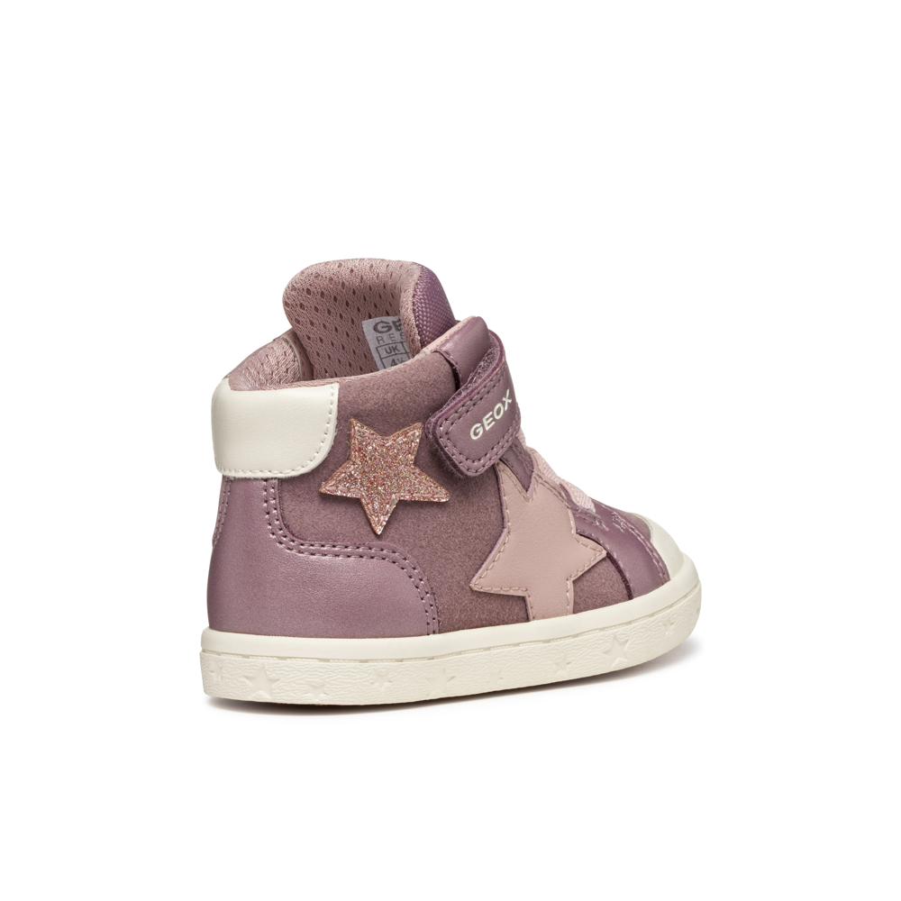 Geox B Gisli Girl A B561MA - C8006 Dark Pink Boots