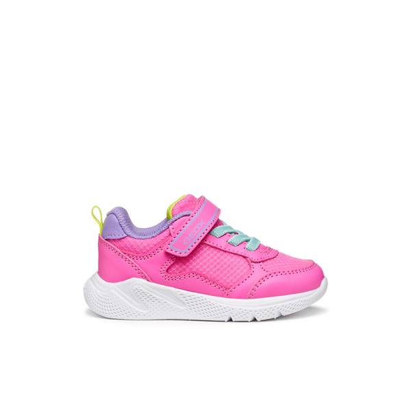 Geox B Sprintye Girl B B564TB - C8L8E Fluo Fuschia/Dark Lila Trainers