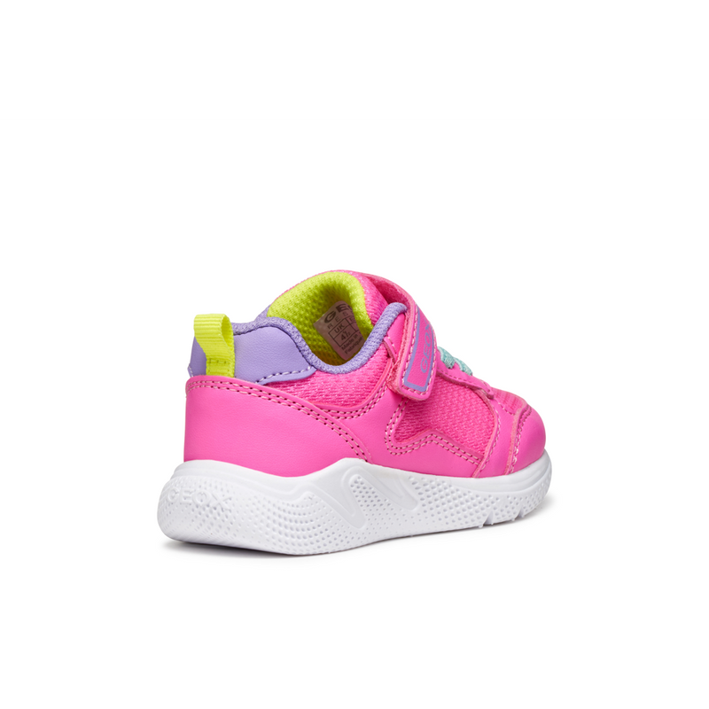 Geox B Sprintye Girl B B564TB - C8L8E Fluo Fuschia/Dark Lila Trainers