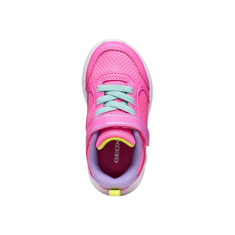 Geox B Sprintye Girl B B564TB - C8L8E Fluo Fuschia/Dark Lila Trainers