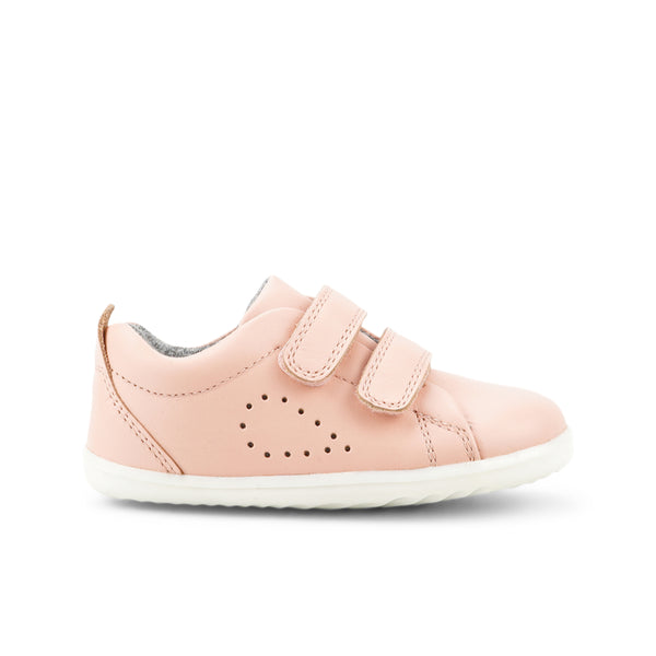Bobux Grass Court Step Up - Seashell Shoes