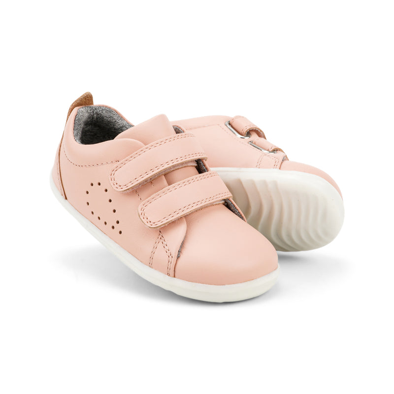 Bobux Grass Court Step Up - Seashell Shoes