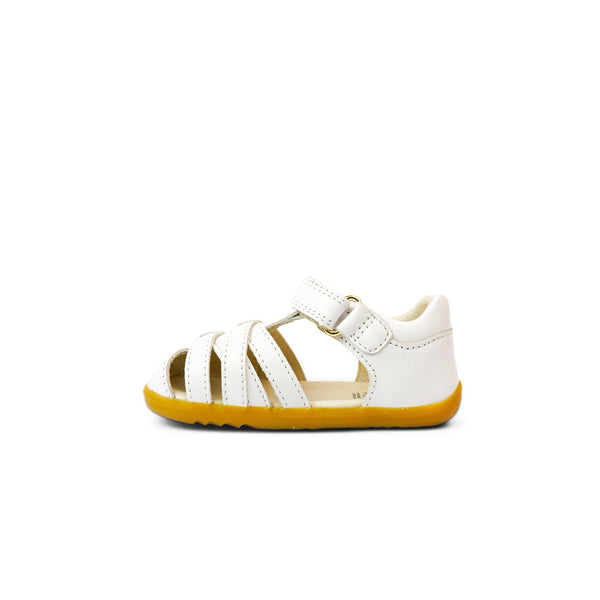 Bobux Cross Jump Step Up - White Sandals