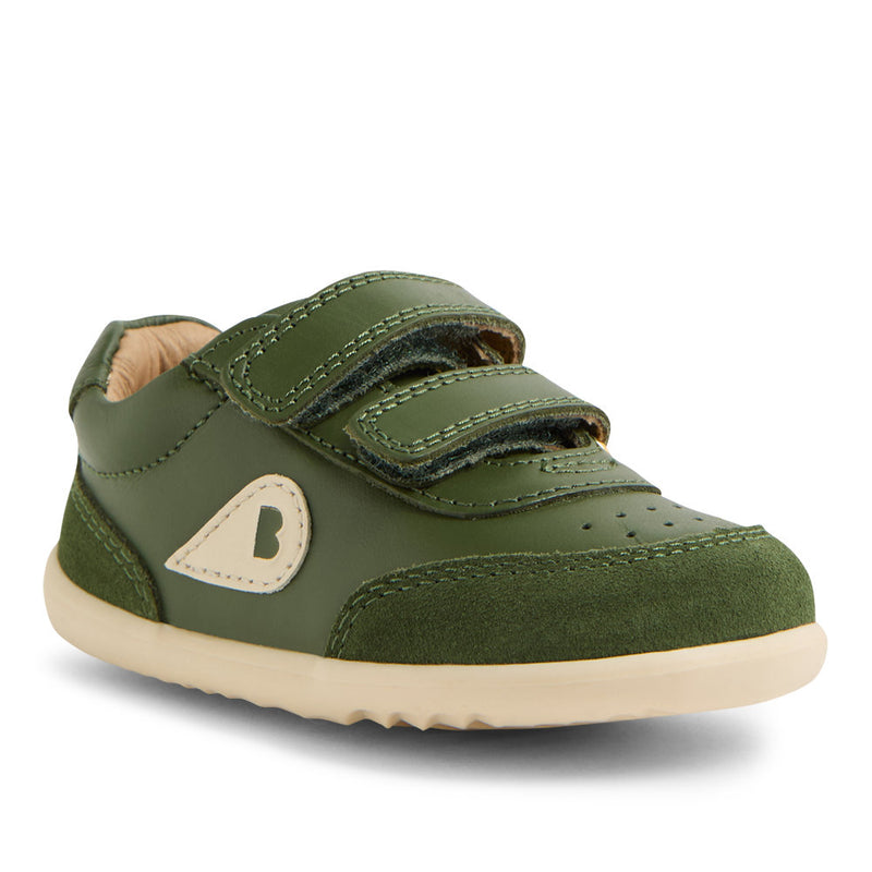 Bobux Champ Step Up - Bronze Green Shoes