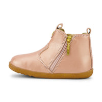 Bobux Jodhpur Step Up - Rose Gold Boots