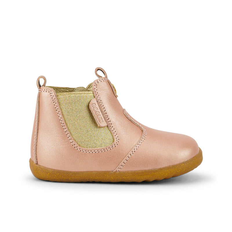 Bobux Jodhpur Step Up - Rose Gold Boots
