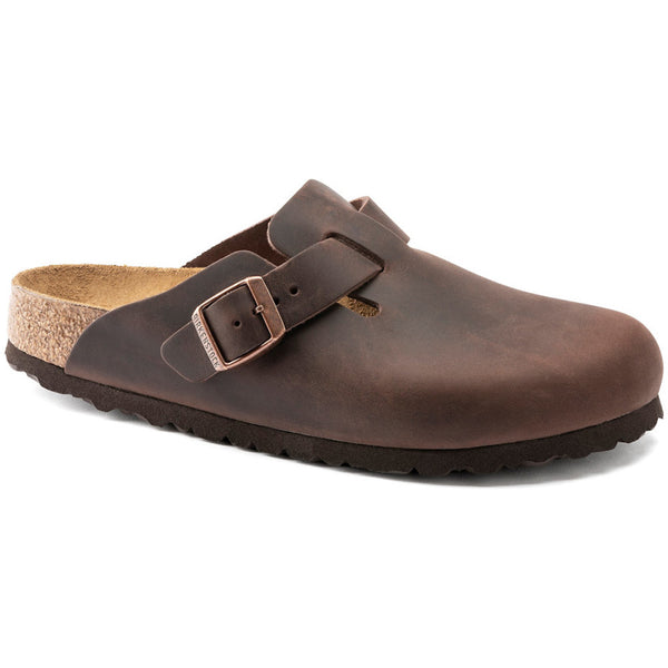 Birkenstock Boston Oiled Leather - Habana Casual