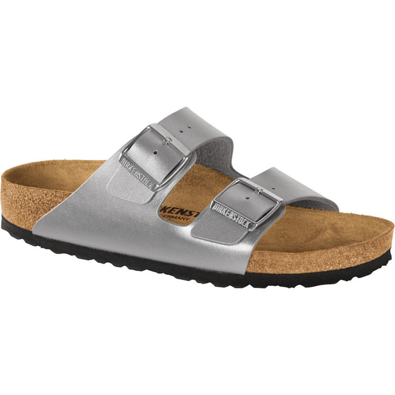 Birkenstock Arizona BF - Silver Sandals