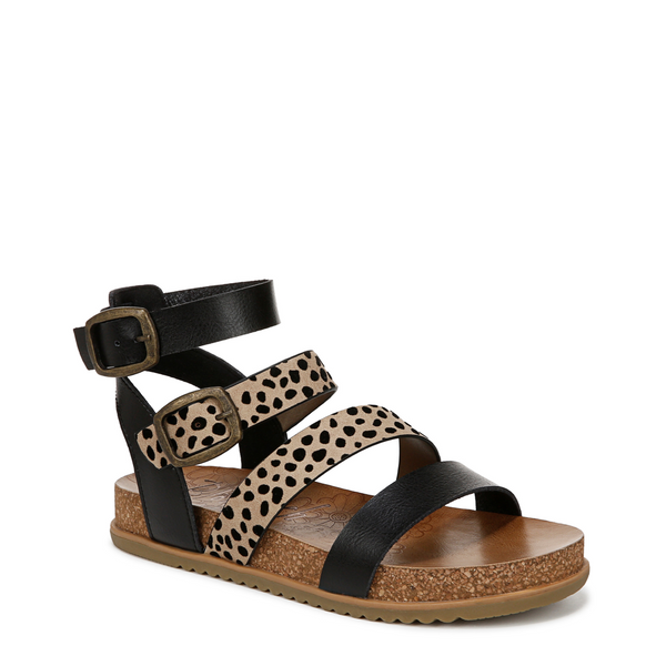 Blowfish Fancy - Black/Sand Sandals