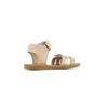 Shoesme "3 Strap" sandal - Beige Gold Sandals