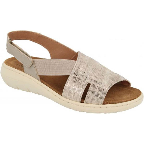 DB Crosby - Beige/Gold Sandals