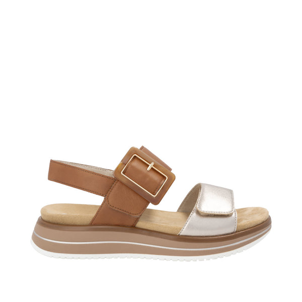 Remonte D1J53 - Lightbrass/Noccia Sandals