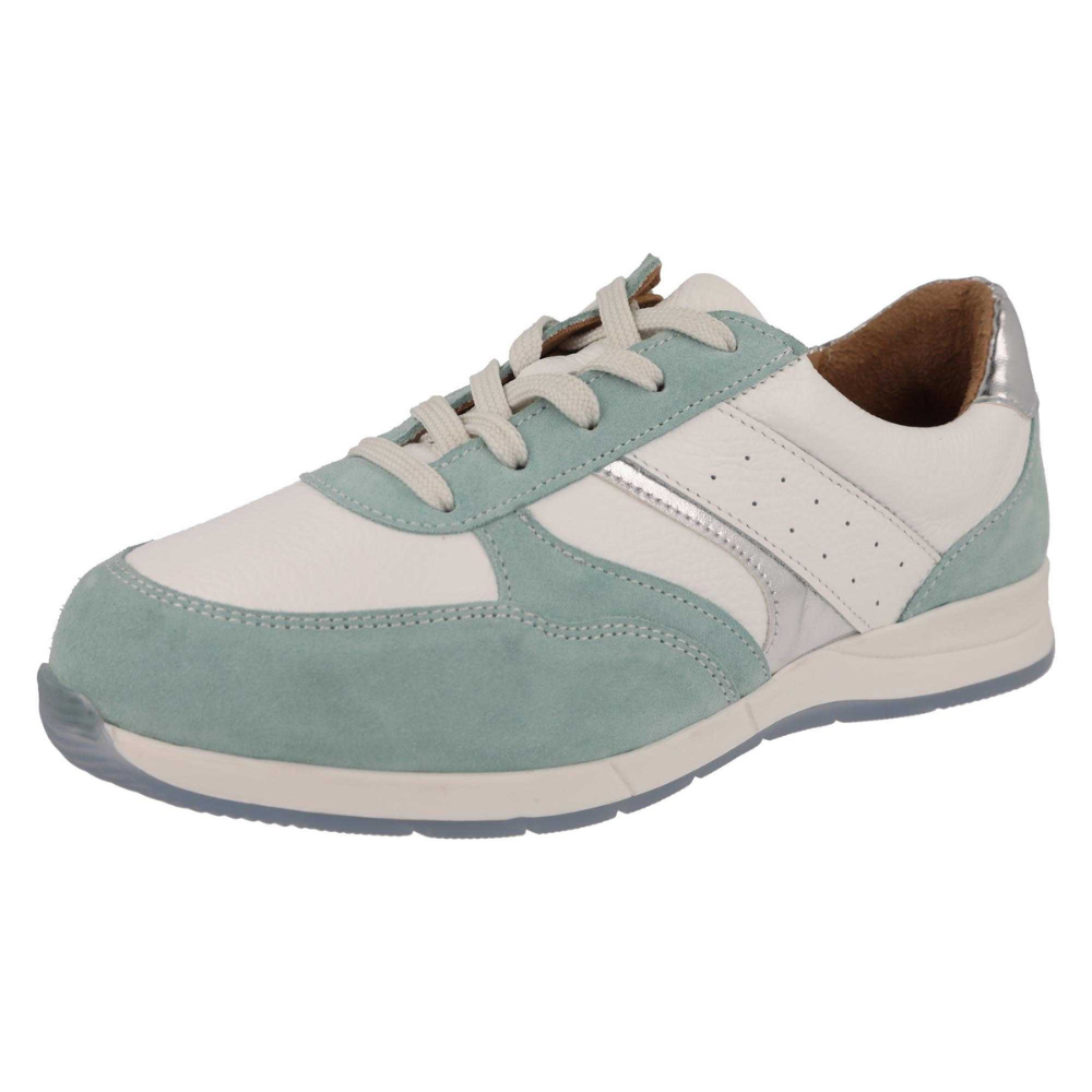 DB Miriam - Teal/White Trainers