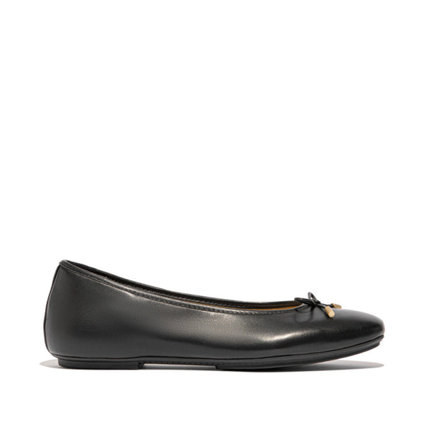 FitFlop Delicato Bow Ballet Flat - Black