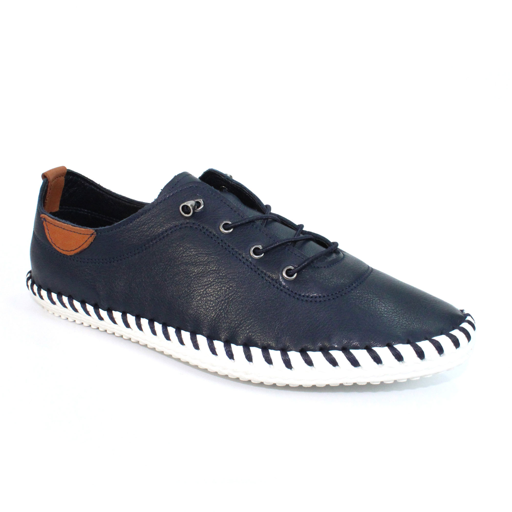Lunar St Ives FLE030 - Navy Casual
