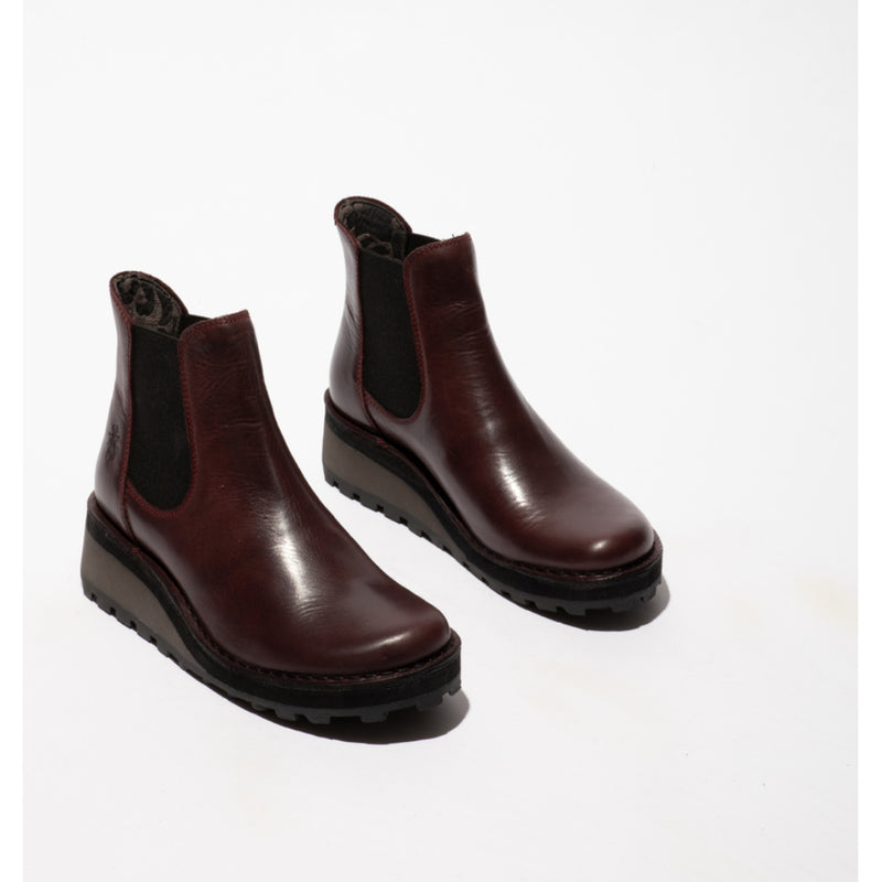Fly London Huud - Wine Boots
