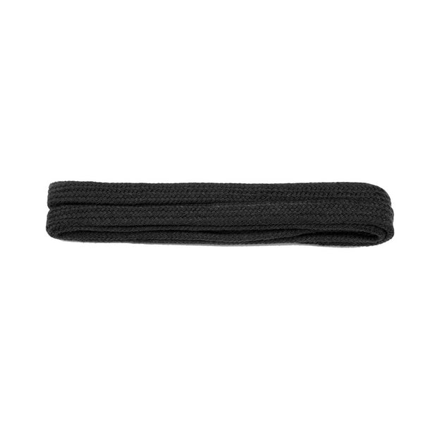 Shoe-String Flat Lace - Black Laces