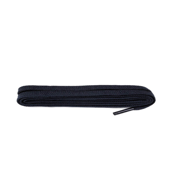 Shoe-String Flat Lace - Navy Laces