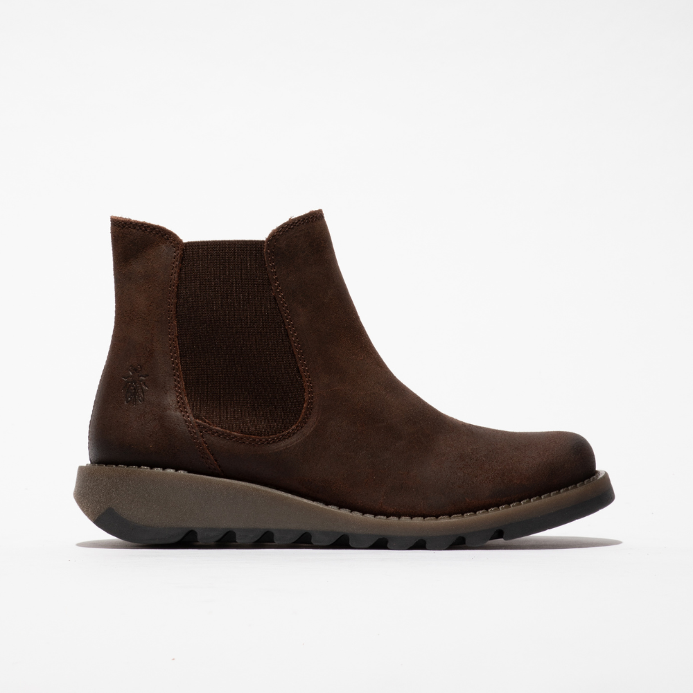 Fly London Salv Boot - Espresso Antique