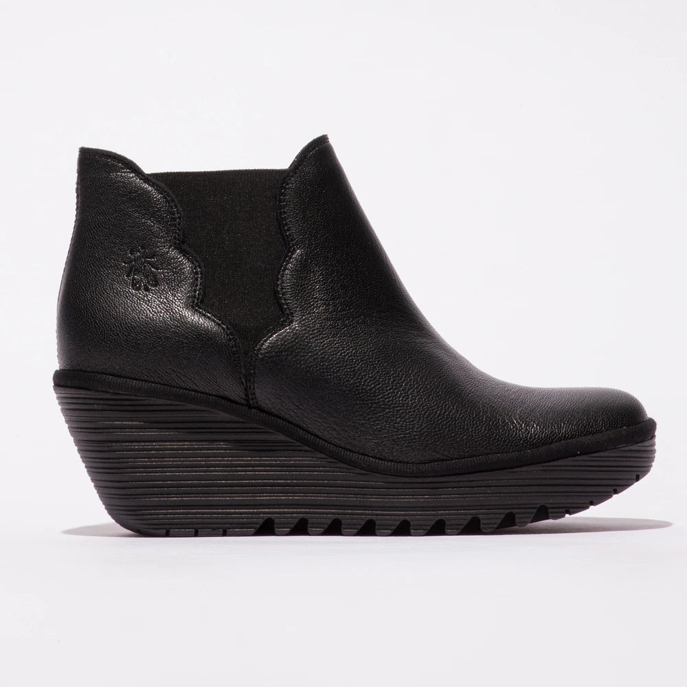 Fly London Yure Boot - Black
