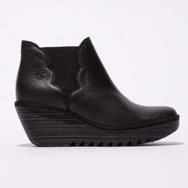 Fly London Yure Boot - Black