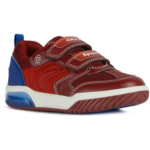 Geox J Inek Boy J949CD - C7213 Red/Royal Trainers