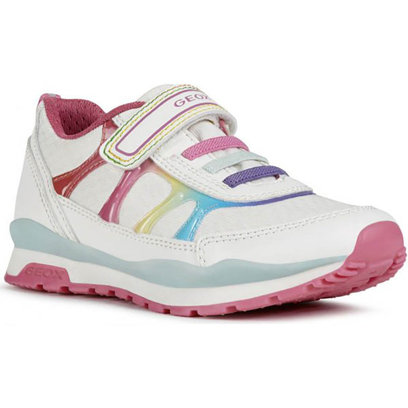 Geox J Pavel Girl J028CA - C0653 White/Multicolor Trainers