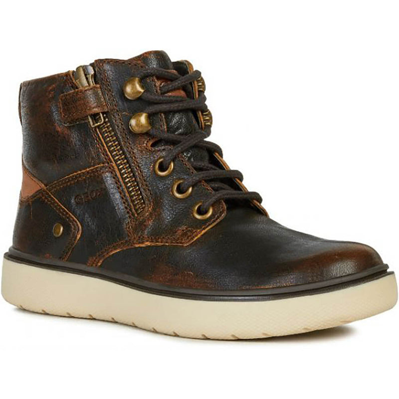Geox J Riddock Boy A J947SA - C6006 Dark Brown Boots