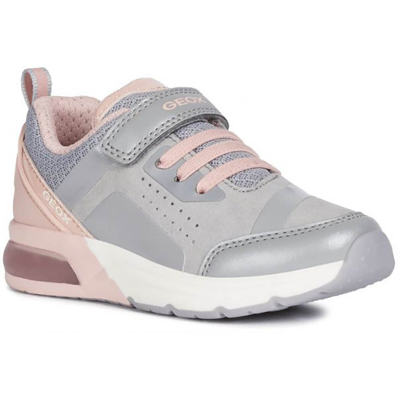 Geox J Spaceclub Girl C J948VC - C0502 Grey/Pink Trainers