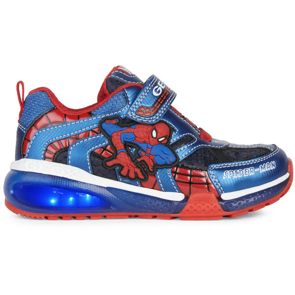 Geox J Bayonyc Boy J26FEB - C4226 Navy/Royal Trainers