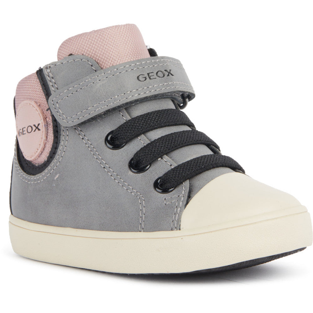 Geox B Gisli Girl B361MD - C0502 Grey/Pink Boots