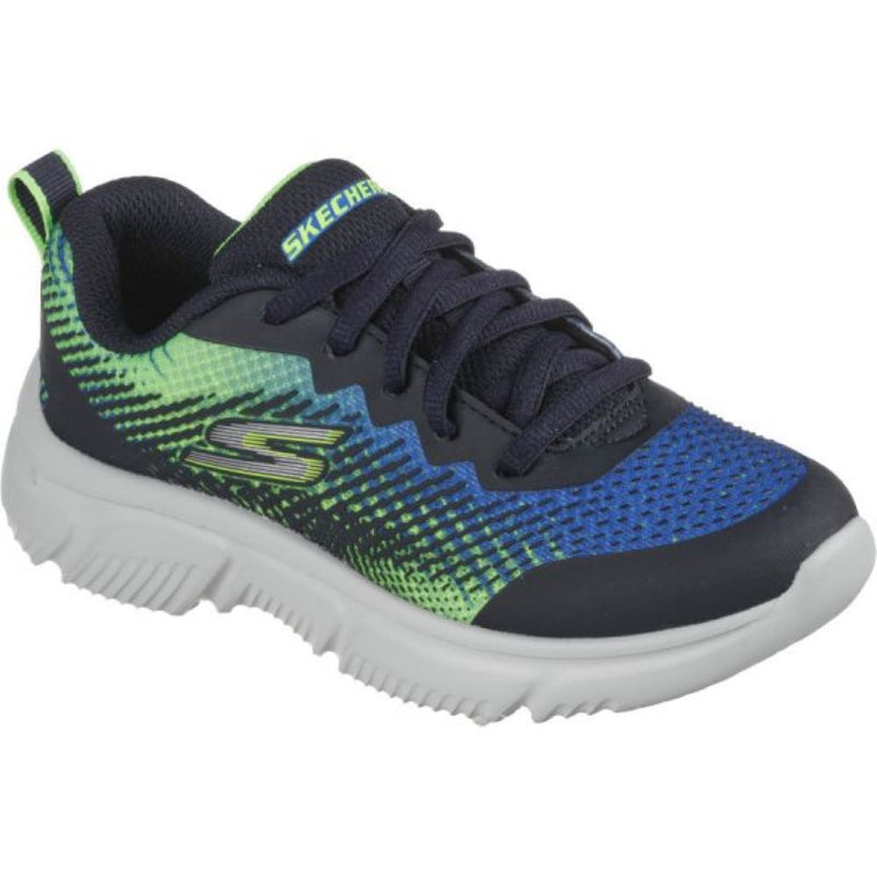 Skechers Go Run 650 - Navy Lime Trainers