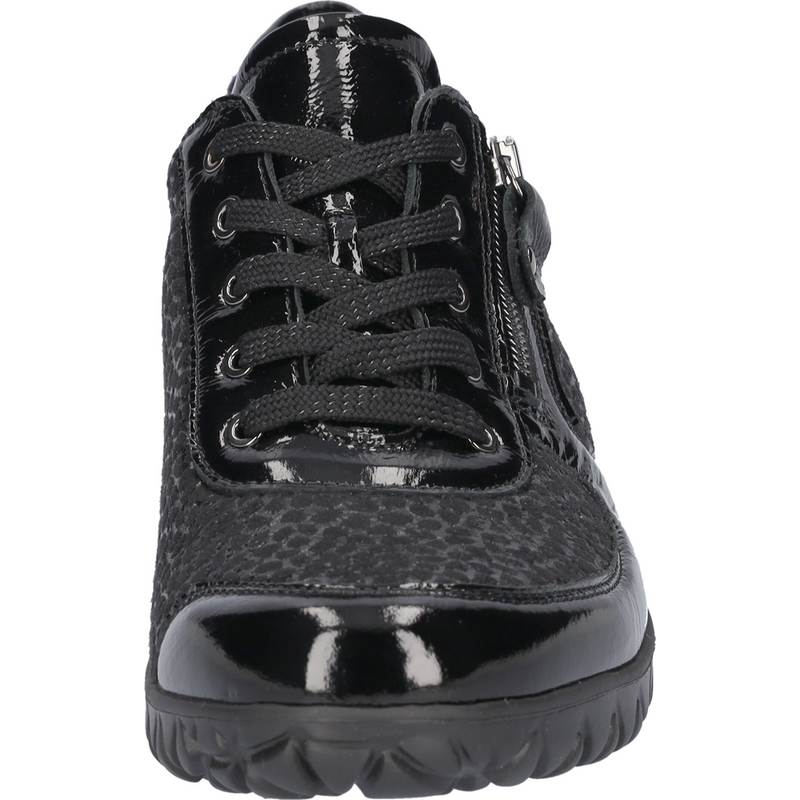 Waldlaufer Havy Soft H89001 - Black Patent Casual