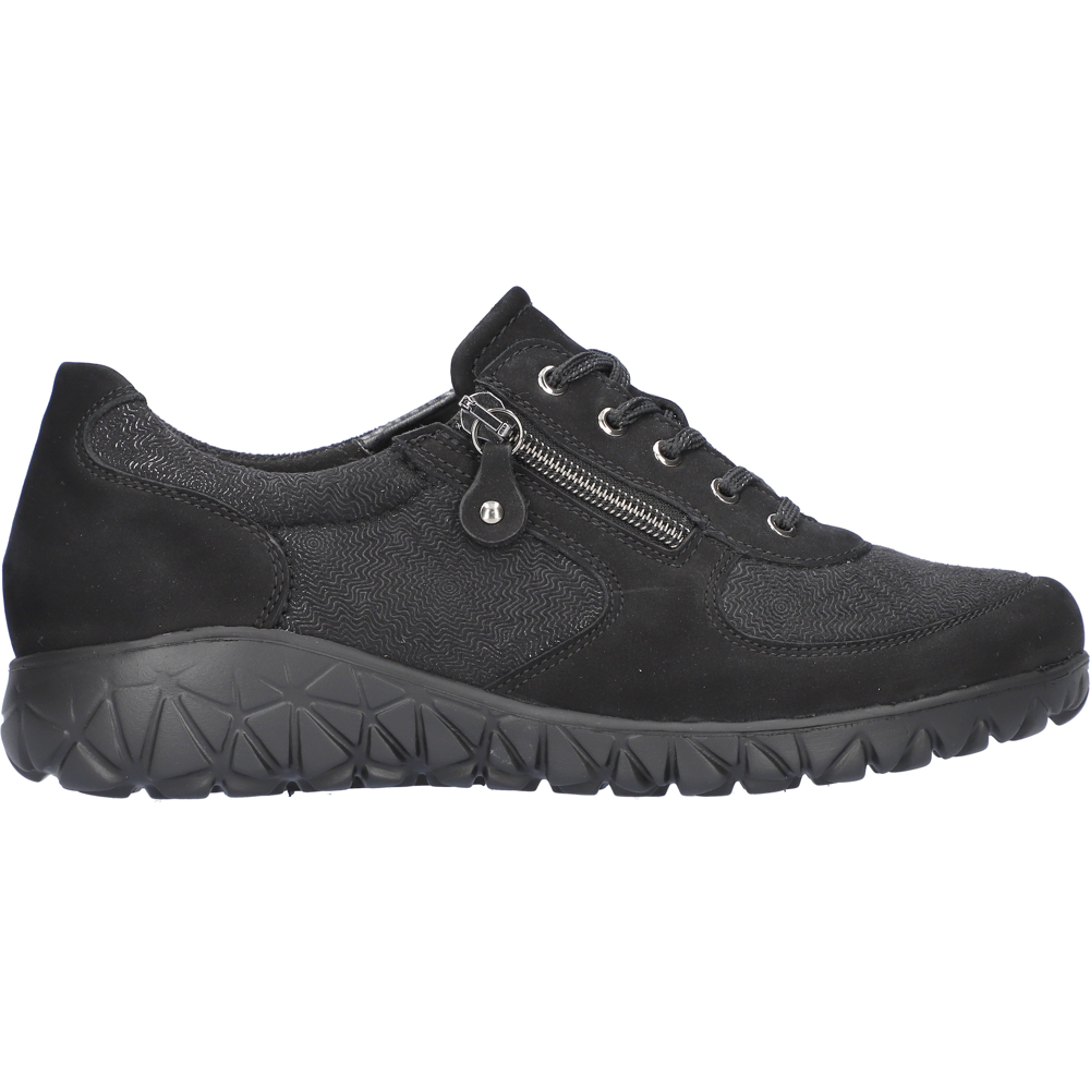 Waldlaufer Havy Soft H89001 - Black Stretch Casual